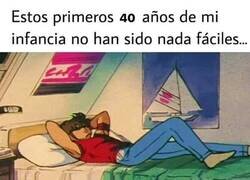 Enlace a Una infancia complicada