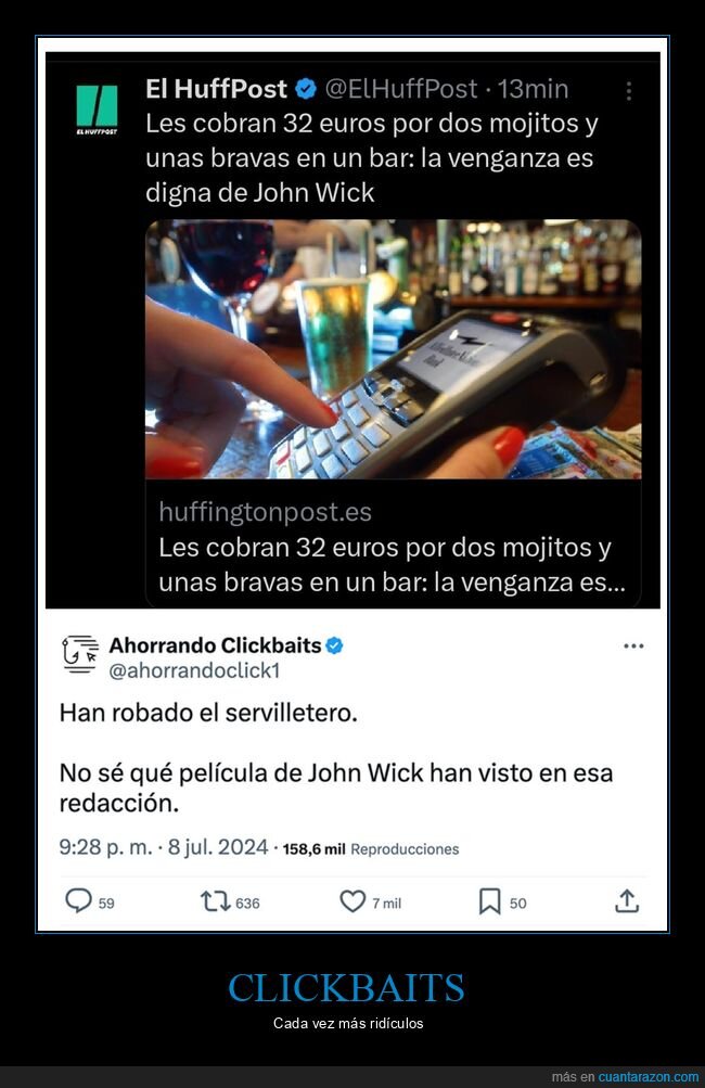 clickbait,john wick,servilletero,venganza