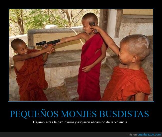 busdistas,niños,pistolas,wtf