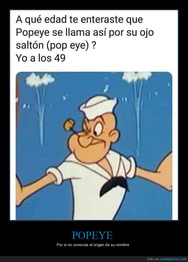 popeye,ojo,nombre