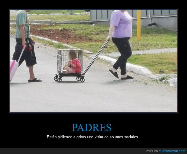 jaula,niño,padres,padres del año