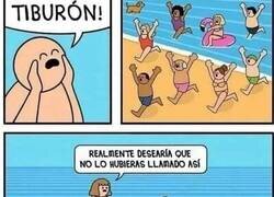 Enlace a Pánico en la playa