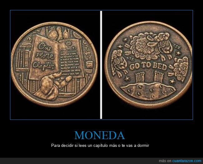 moneda,capítulo,dormir