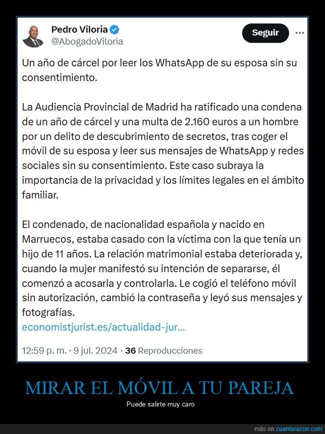 cárcel,leer,whatsapp