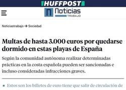 Enlace a Mucho cuidado con quedarse dormido en la playa