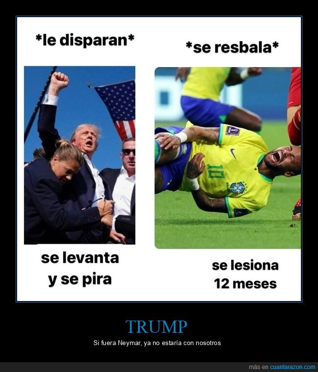 donald trump,neymar,atentado,políticos