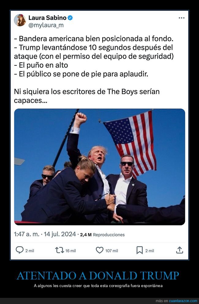 donald trump,etentado,políticos