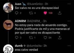 Enlace a Alegato a favor de considerar la calvicie una discapacidad