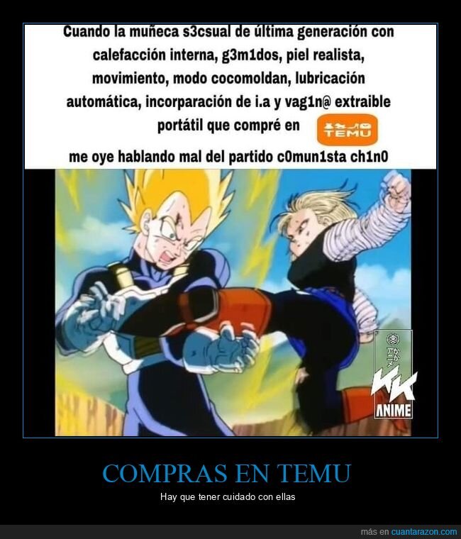 dragon ball,muñeca,temu