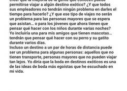 Enlace a Invitaciones con exigencias ridículas que la gente se vio obligada a seguir