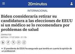 Enlace a El único motivo por el que Biden se retiraría