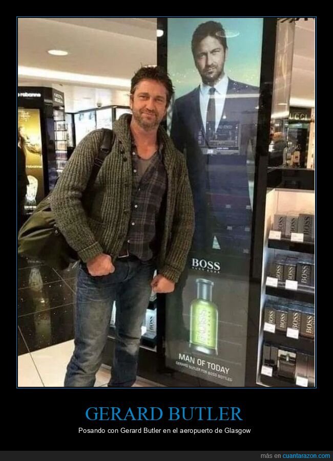 gerard butler,anuncios