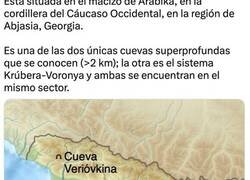 Enlace a La Cueva Verióvkina, la cueva más profunda del planeta