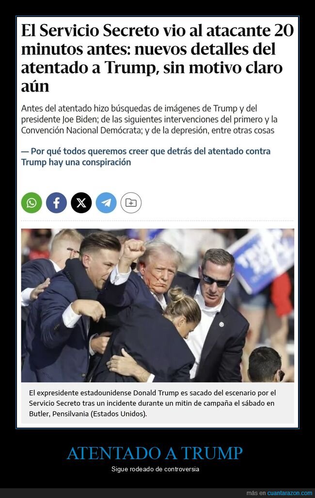 servicio secreto,atentado,donald trump,políticos