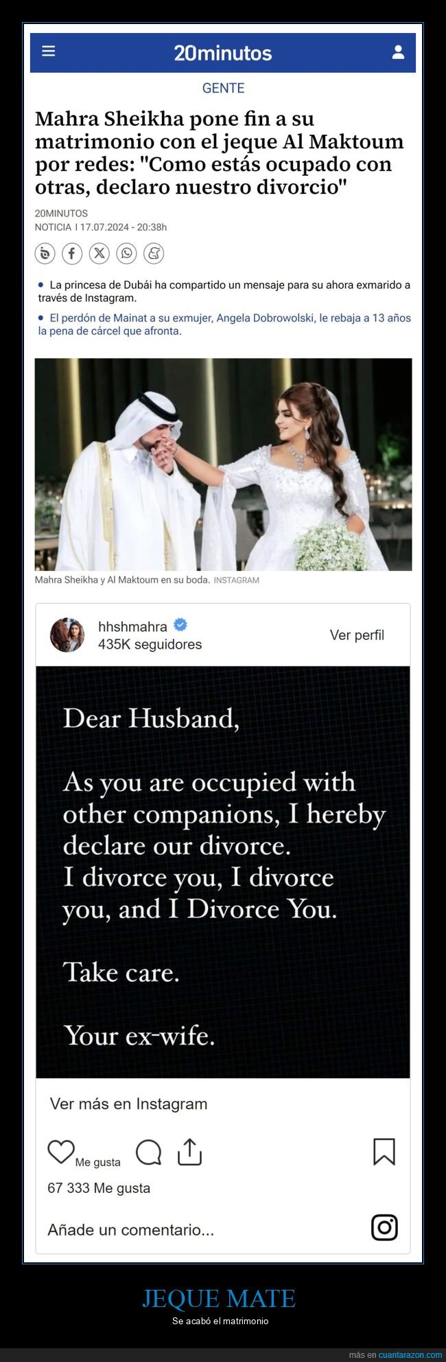 jeque,divorcio,instagram