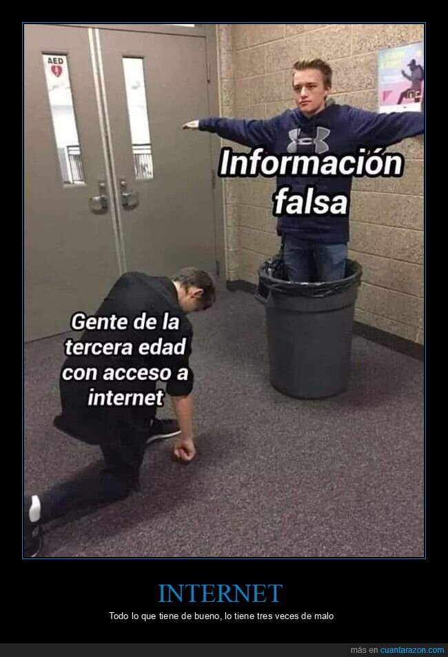 tercera edad,acceso,internet,malo,fake