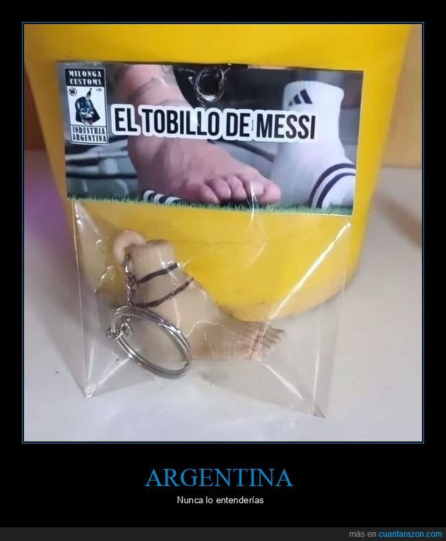 llavero,esguince,messi,copa america