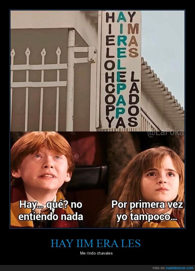 cartel,descifrar,letras,hermione,ron,harry potter