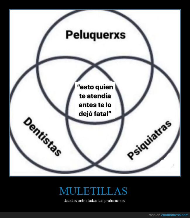 atender,fatal,psiquiatras,dentistas,peluqueros