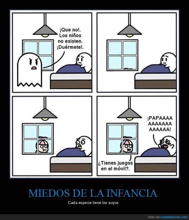 miedo,fantasma,niños