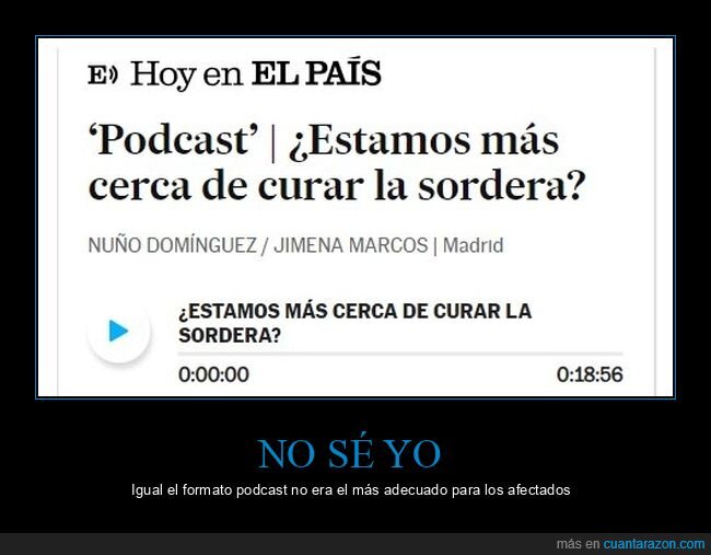 sordera,curar,podcast