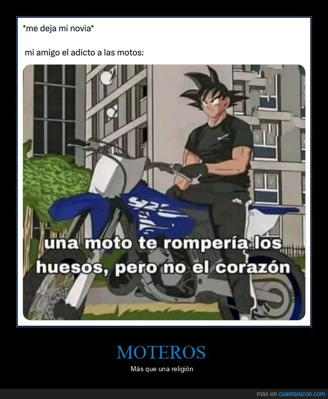 goku,moto,adicto