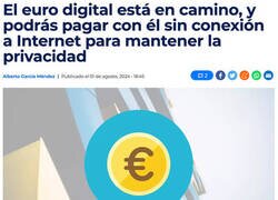 Enlace a Se viene el euro digital