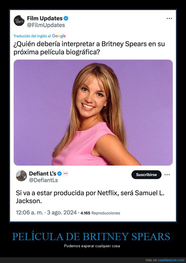 britney spears,netflix,película,samuel l jackson