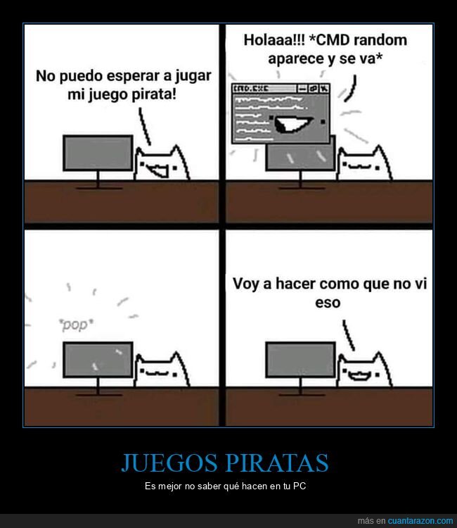 videojuego,pirata,ventana,cmd