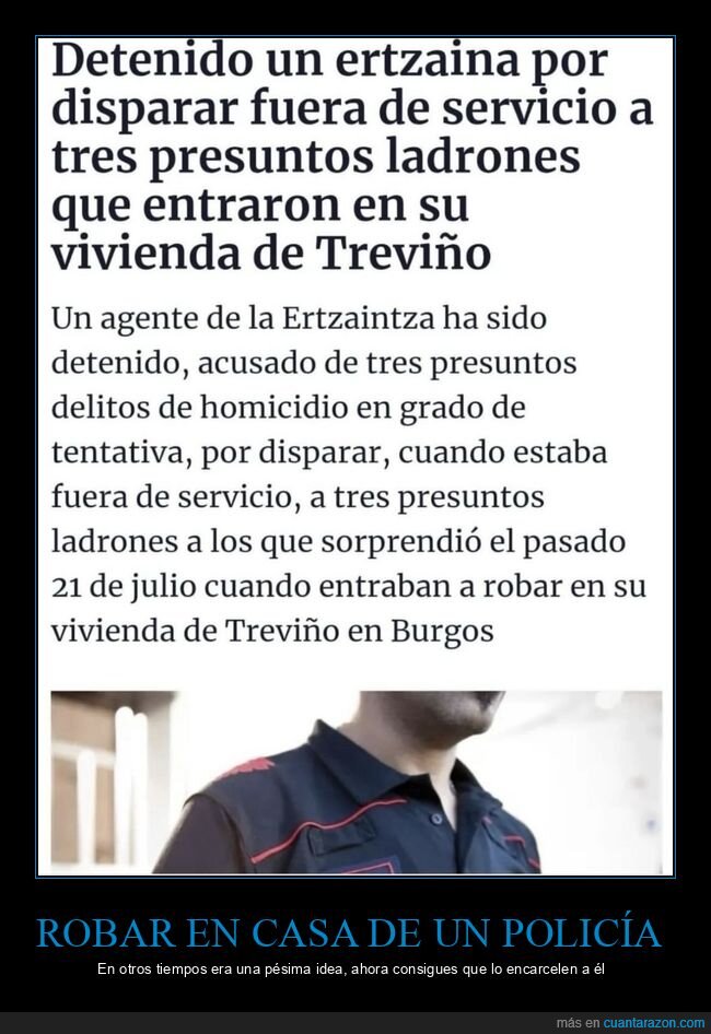 ertzaina,detenido,disparar,ladrones