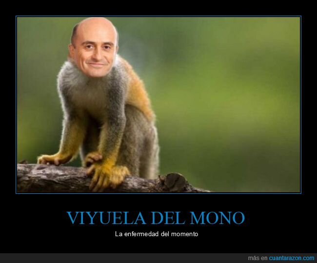 pepe viyuela,viruela del mono