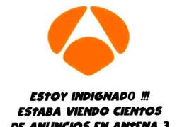 Enlace a Indignado con Antena 3