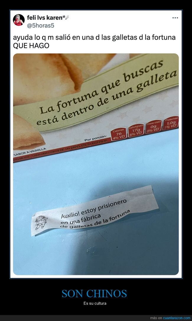 fábrica,galleta de la fortuna,prisionero