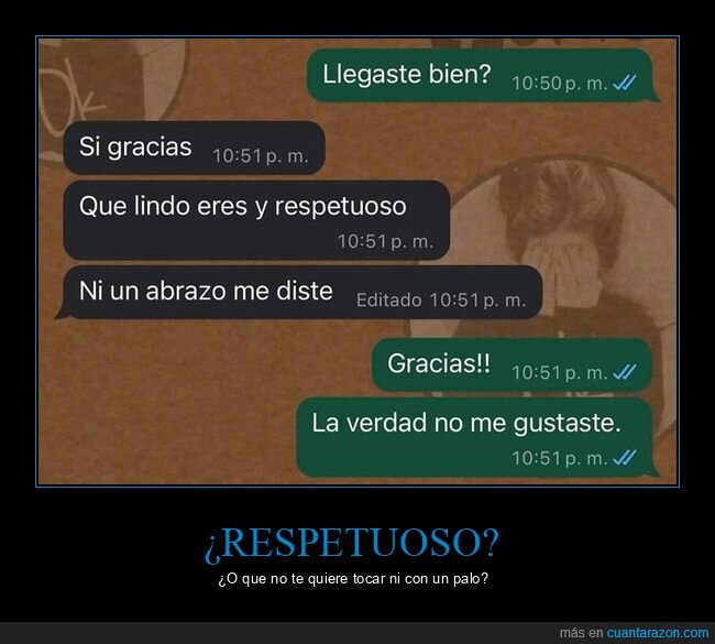 respetuoso,abrazo,gustar