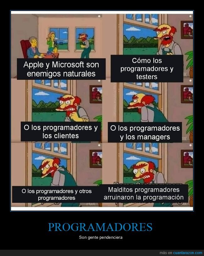 programadores,enemigos