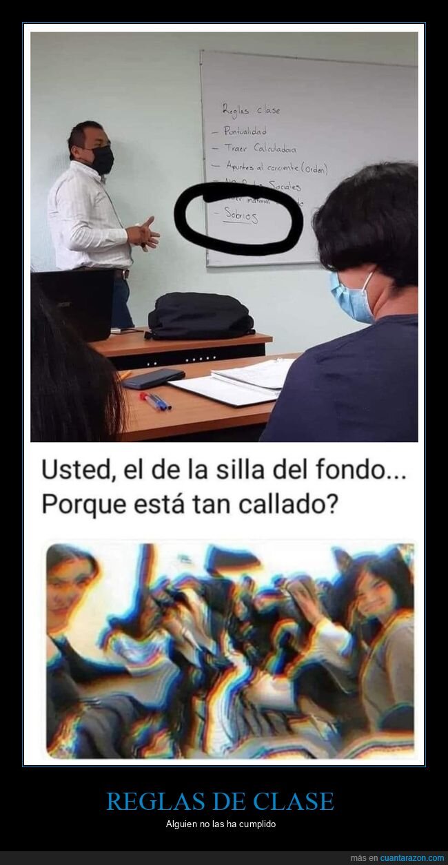 clase,reglas,sobrios