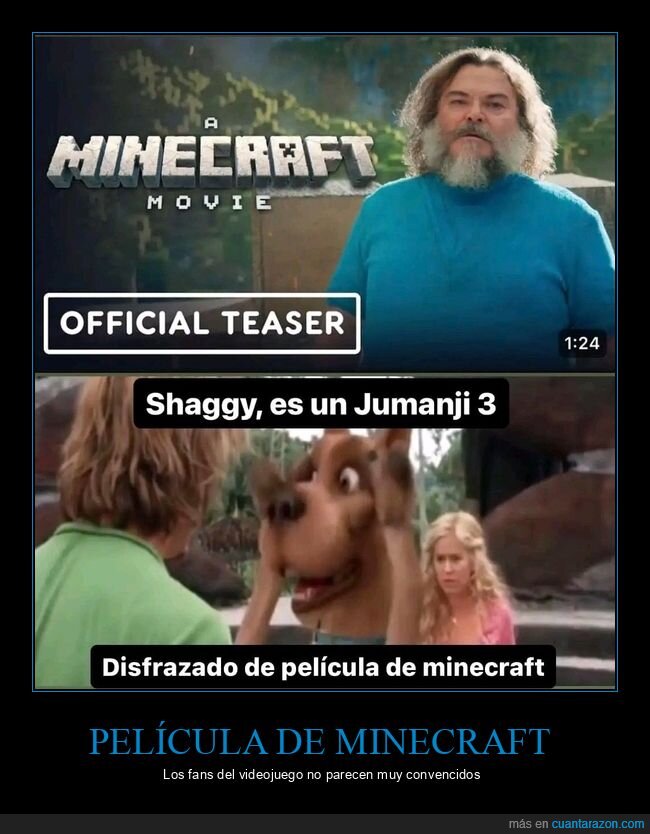 minecraft,película