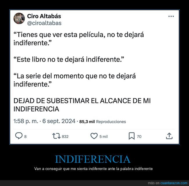 indiferencia,indiferente