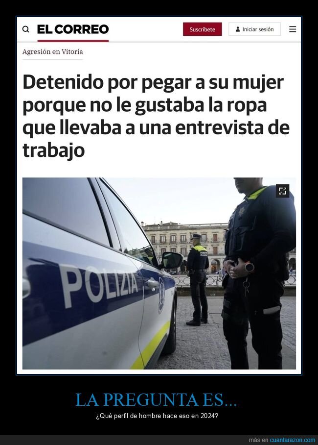 pegar,mujer,ropa,trabajo,detenido