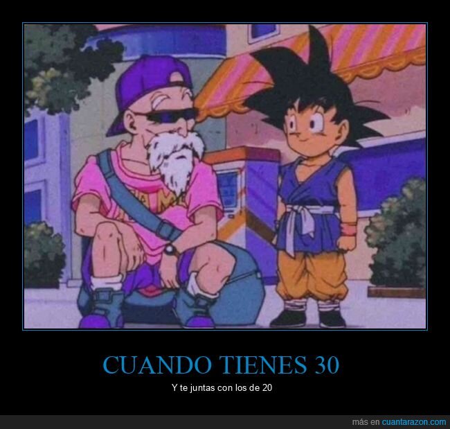 edad,dragon ball