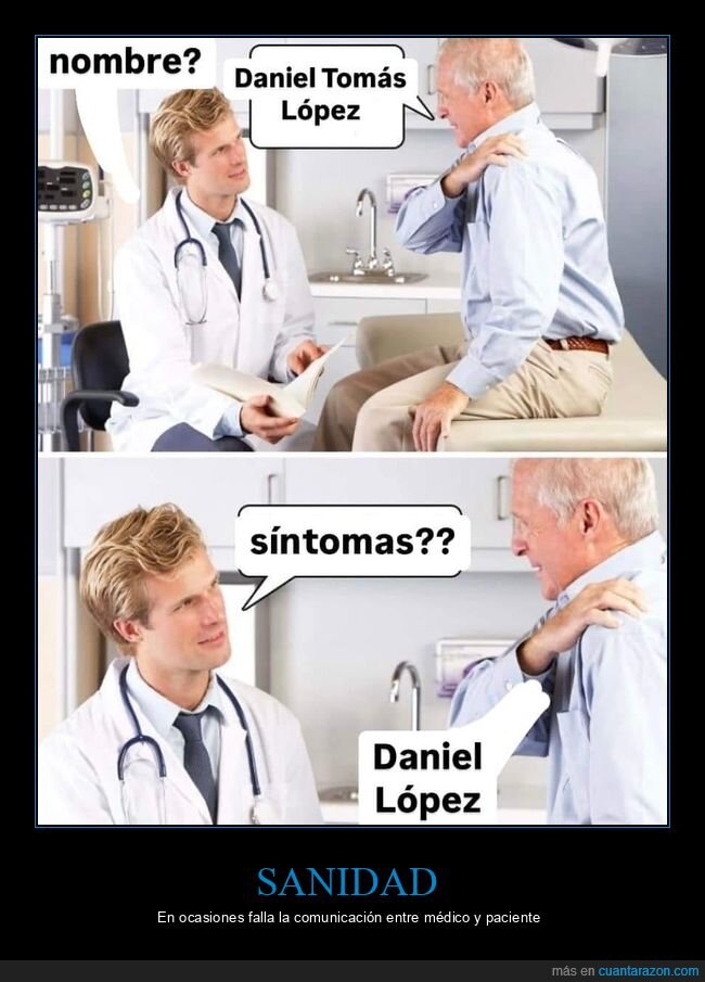 nombre,síntomas,médico