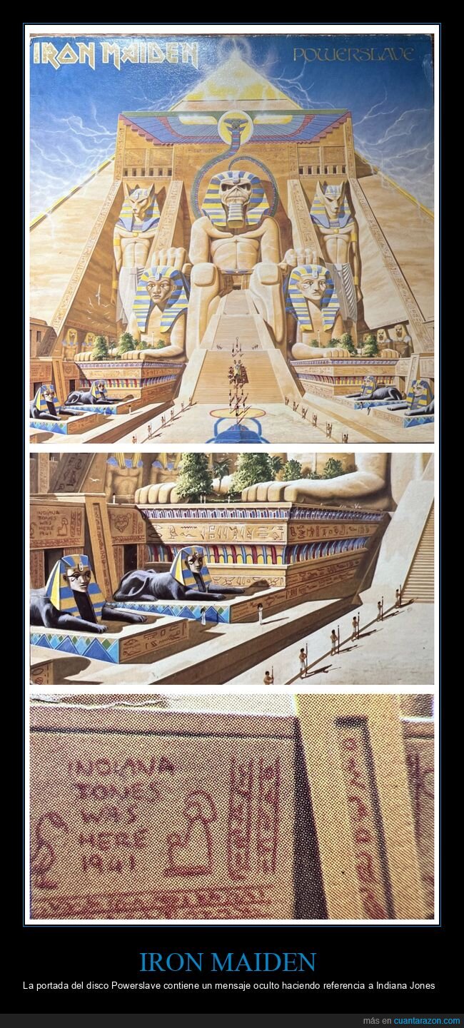 powerslave,iron maiden,indiana jones