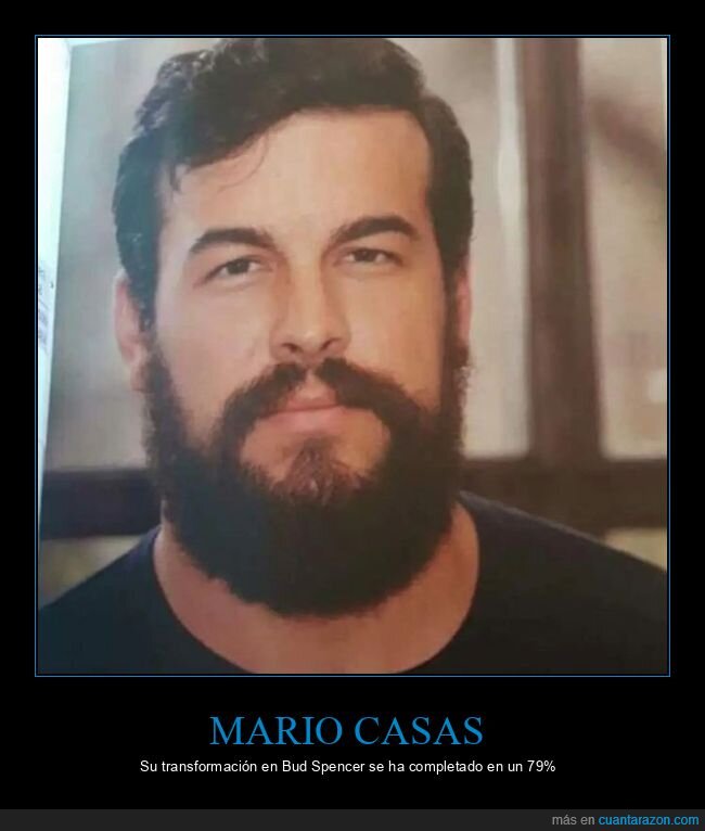 bud spencer,mario casas,parecidos