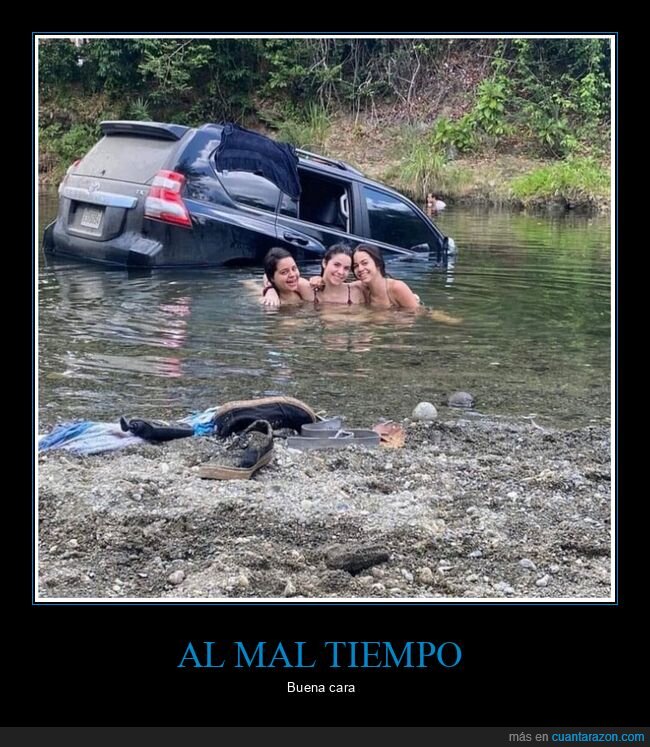 coches,fails,lago