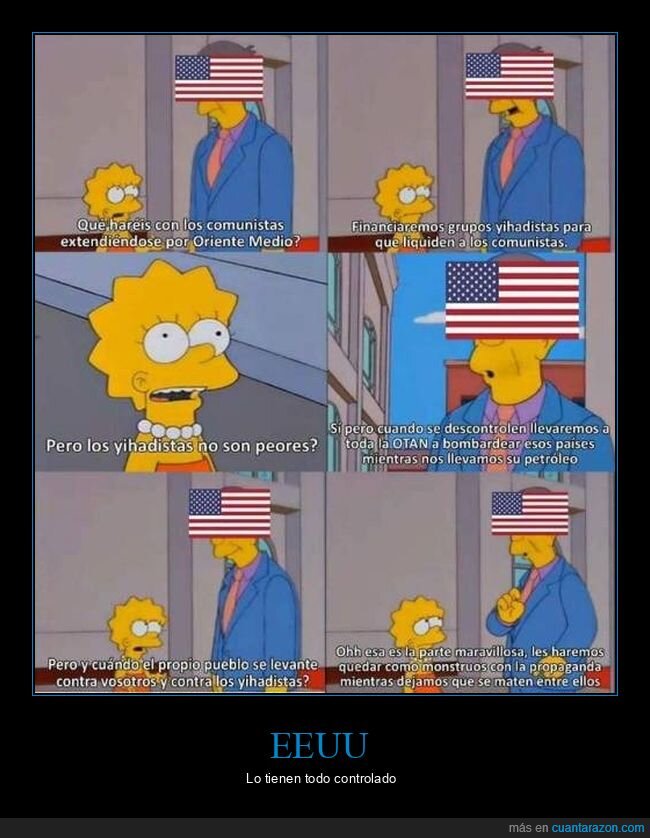 comunistas,eeuu,oriente medio,simpsons,skinner,yihadistas