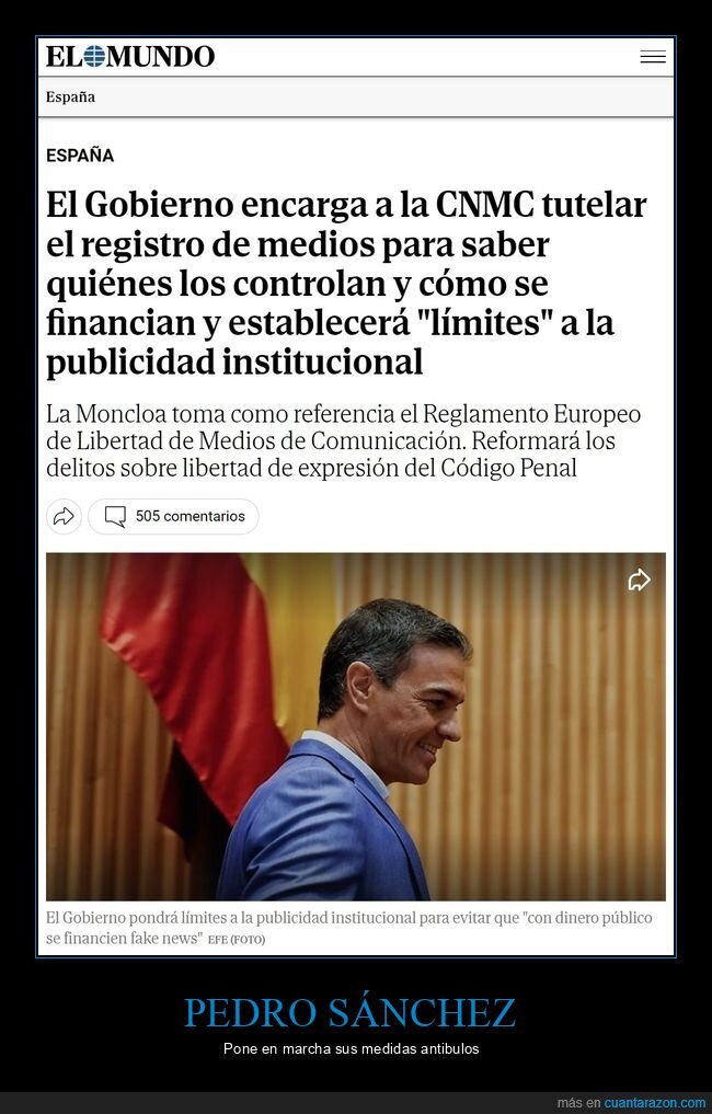 gobierno,medios,políticos