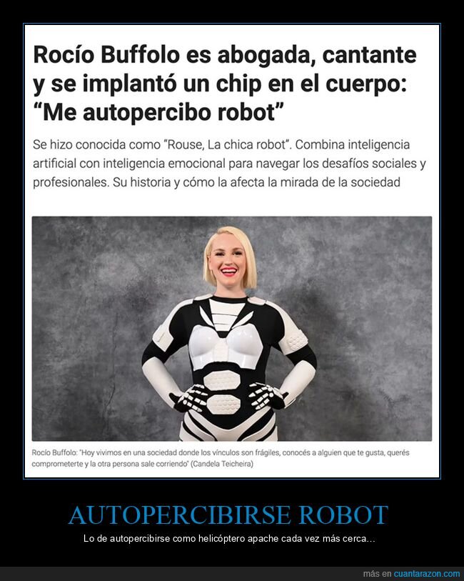 autopercibirse,robot,rocío buffolo