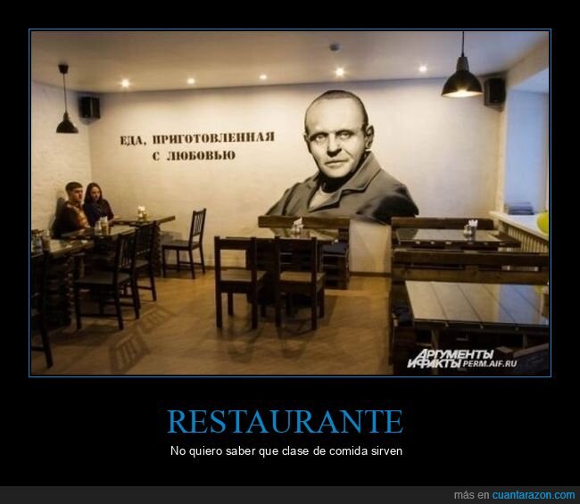 hannibal lecter,restaurante