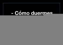 Enlace a La mejor forma de dormir
