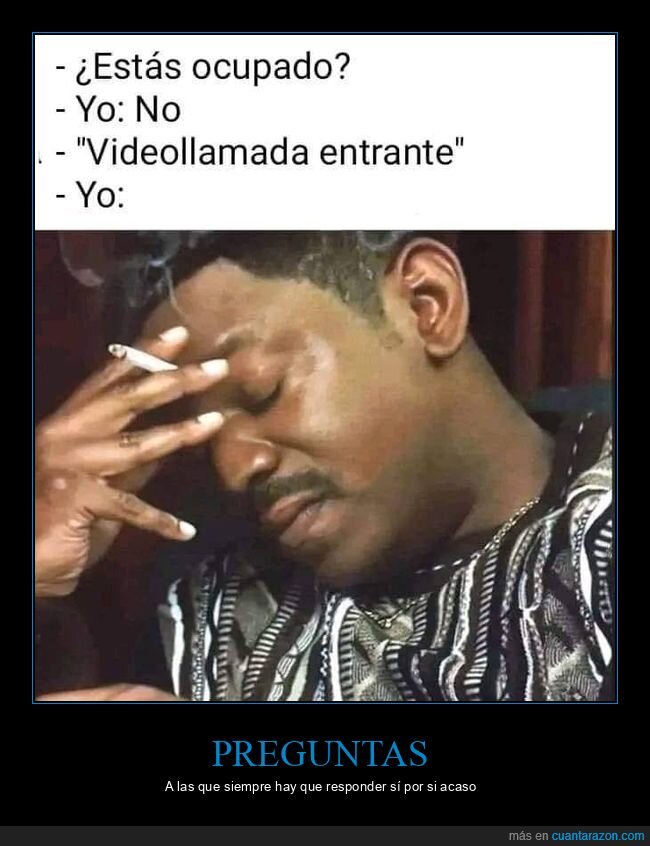 ocupado,videollamada